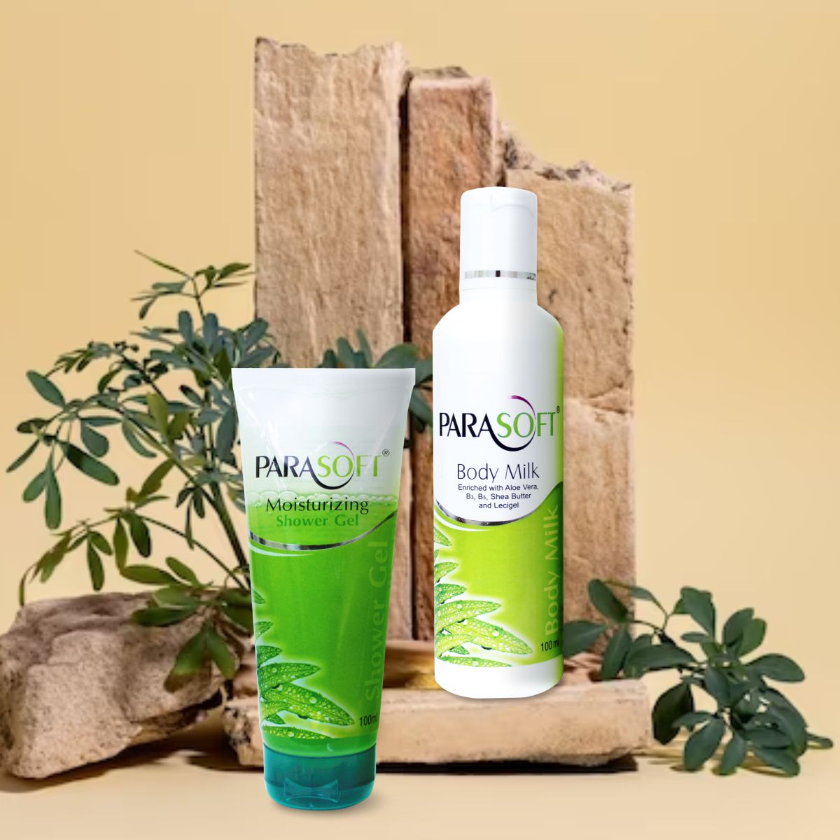 shoprythmindia Dry Skin Care Combo Parasoft Body Milk & Parasoft Shower Gel combo shoprythmindia Dry Skin Care Combo Parasoft Body Milk & Parasoft Shower Gel combo